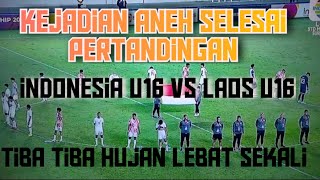 kejadian aneh setelah pertandingan indonesia u16 vs laos u16 di stadion manahan solo [upl. by Petta]