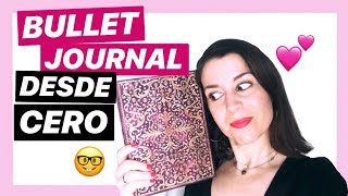 CÓMO hacer un BULLET JOURNAL DESDE CERO 💥📕PAPERBLANKS [upl. by Michaud]