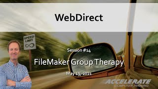 014 WebDirect free training webinar for FileMaker Citizen Developers [upl. by Angelis511]