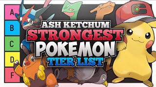 Ash Ketchum STRONGEST Pokémon Tier List [upl. by Jaquith590]