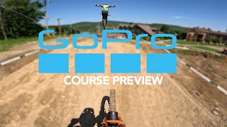 GoPro Course Preview Round 2 Mountain Creek Monster Energy Pro Downhill Series [upl. by Ycniuq584]