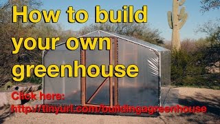 DIY greenhouse plans pdf  easy guide [upl. by Frodi]