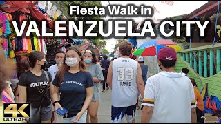 Feast of San Roque Walk in VALENZUELA CITY Philippines 4K [upl. by Lamarre759]