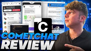 CometChat Review  InApp Chat for Developers  CometChat Software [upl. by Ahsilam]