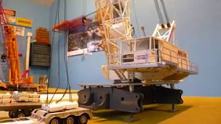 terex demag cc 8800 assembly and lift [upl. by Cohlier]