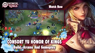 honor of kings consort yu build arcana and gameplay [upl. by Ashford16]