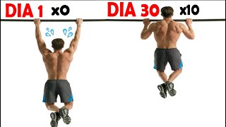 como fazer barra fixa em 30 dias COM APENAS DOIS EXERCÍCIOS SIMPLES [upl. by Grishilda923]