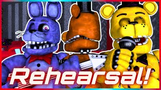 Rehearsal  Gmod FNaF  RP  Season 1  EP 2 [upl. by Annavoeg]