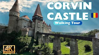 Fairytale Fortress of Transylvania 🇷🇴 Corvin Castle Complete Tour [upl. by Nehepts]