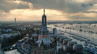 Hoogwaterstand bij Roermond Limburg [upl. by Archle]