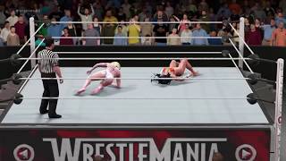 WWE 2K17 Wonder Woman vs Power Girl  Bearhug Ironman Match [upl. by Suzette507]