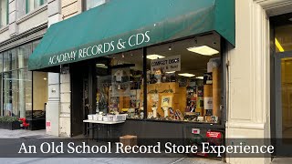 Academy Records  An Old School Record Store Experience [upl. by Ainavi]