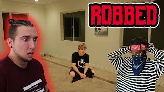 ROBBERY PRANK ON ROOMMATES [upl. by Rechaba]