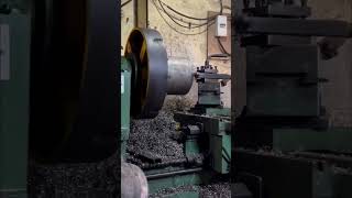 Lathe machine work viralvideo machine lathemachine cnc Pooja engineering work [upl. by Nnylarat740]