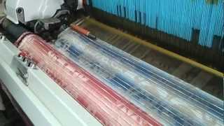 tessitura con telaio moderno Jacquard [upl. by Davy]