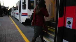 Gorgeous Woman Loses Her Shoe Boarding TrainAVI [upl. by Thaxter770]