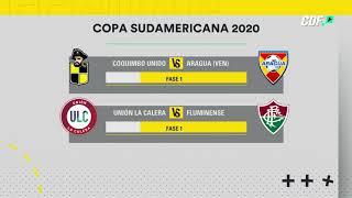 Así quedaron emparejados los clubes chilenos en Copa Sudamericana [upl. by Annora]