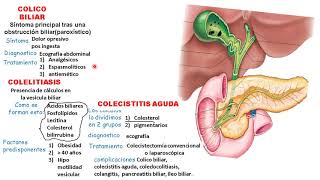 COLELITIASIS COLECISTITIS COLEDOCOLITIASIS COLANGITIS [upl. by Levona]