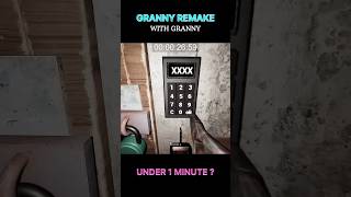 Granny Remake Under 1 Minute Speedrun [upl. by Aretina]