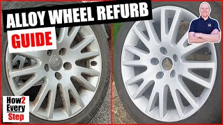 Alloy Wheel Refurbishment DIY Guide [upl. by Wynny]