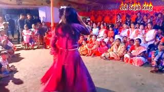 52 gaj ka daman dance  apna roop rang so jao dance  Durga puja song  New dance 2023 [upl. by Annaitsirk]