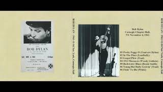 BOB DYLAN live in New York City NY 04111961 [upl. by Rafaj]