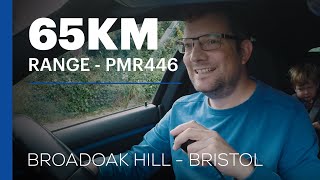 PMR446 Radio Tests  Location 01  Broadoak Hill [upl. by Aleacim]