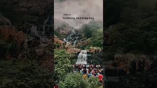 Sunsar waterfall waterfall water waterfalls rain rainsounds travel bhiloda arvalli gujarat [upl. by Julide]