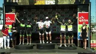 2012 Absa Cape Epic Prologue Highlights [upl. by Trab233]