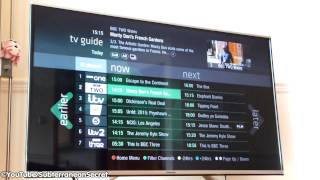 How to Use the Freeview Freetime Guide on a Panasonic TV [upl. by Turnheim]