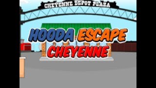 Hooda Escape Cheyenne Walkthrough [upl. by Eitra]