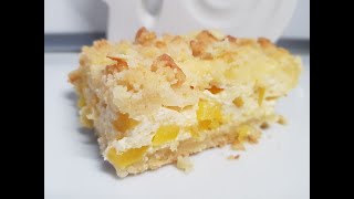 Kokosblechkuchen mit Mango und Streuseln Superlecker [upl. by Dnallor702]