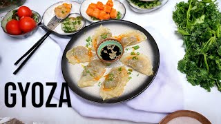 Juicy Pork Dumplings  Easy Asian Dumplings Recipe  Gyoza  Jiaozi [upl. by Kyle]