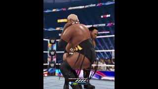 WWE2K24  Rock Bottom  Neon Nights [upl. by Nnyletak]