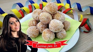 Castagnole  Ricette di Carnevale [upl. by Avrenim]