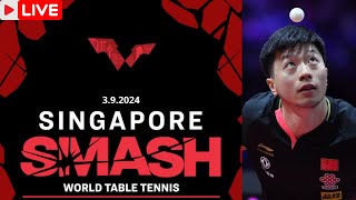 LIVE  WTT SINGAPORE SMASH 2024  DAY 4 [upl. by Dduj]