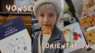 yonsei language school orientation day vlog ♡ [upl. by Anan880]