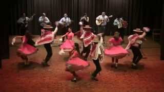 Chilean traditional folk dance Huasos [upl. by Hullda]