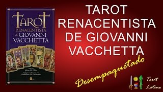 Tarot Renacentista de Giovanni Vacchetta Desempaquetado  Unboxing [upl. by Leiram]