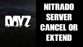 How To Extend Continue Or Cancel Your Nitrado Subscription DAYZ Private Custom Server PS4 [upl. by Lavud]