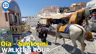 Oia Virtual Walking Tour  Santorinis Most Picturesque Village [upl. by Eimac]