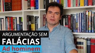 Argumentum ad hominem  Falácias Argumentativas  Prof Túlio Vianna Direito  UFMG [upl. by Lajes482]