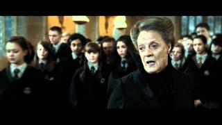 Harry Potter and the Deathly Hallows part 2  McGonagall sends the Slytherin students away HD [upl. by Azilanna]