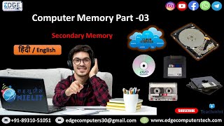 CCC Class 10 Secondary Memory of Computer  SSD  Full Course  Complete CCC syllabus  In hindi [upl. by Crenshaw232]