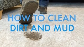 How to Clean Dirt and Mud Stains from Carpet  Life is Clean [upl. by Madel749]