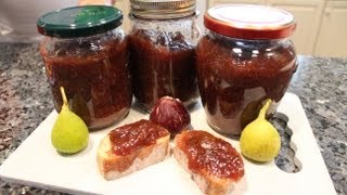 Fig Marmalade Recipe  OrsaraRecipes [upl. by Erreipnaej922]