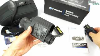 Pulsar Quantum Lite XQ30V thermal scope review [upl. by Ahsiekat]