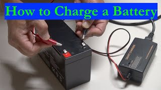 How to Charge a Batterylead acid and lithiumion batteries 2021 [upl. by Ulrike]