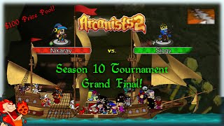 Arcanists 2  Nikaray vs Siggy  Season 10 Grand Final [upl. by Ennovehc]