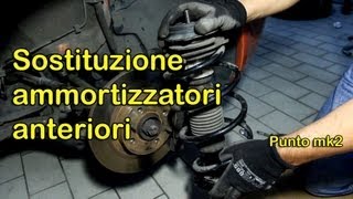 Cambio ammortizzatori anteriori fiat punto mk2 [upl. by Llertniuq443]